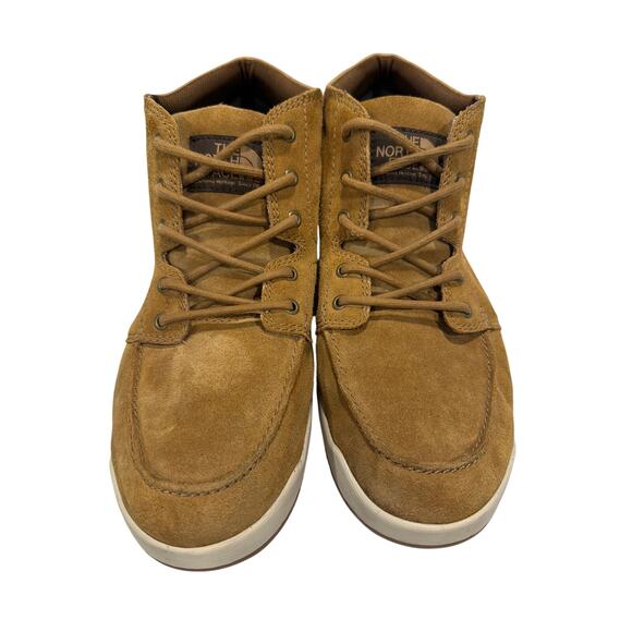 The North Face Men\'s Size 12 NSE Chukka Boots tan suede outdoor casual mountain main image 6